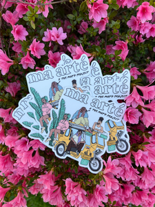 Ma Arte Tricycle Stickers (Pack of 4)
